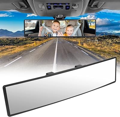 URAQT Binnenspiegels Universele Anti Glare Achteruitkijkspiegel Voor - outlet/retourdeal