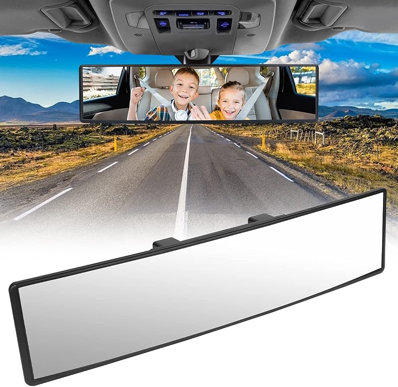 URAQT Binnenspiegels Universele Anti Glare Achteruitkijkspiegel Voor - outlet/retourdeal
