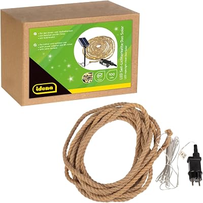 Idena 30520 LED sprookjesachtig koord met 100 LED's in warm wit - outlet/retourdeal