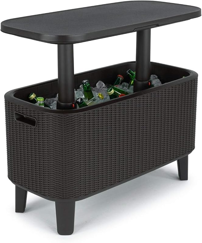 Keter Bevy Bar Koelkasttafel voor buiten en tuin - outlet/retourdeal