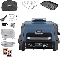 Ninja Woodfire Pro Connect XL Elektrische BBQ Grill & Rookoven met - outlet/retourdeal