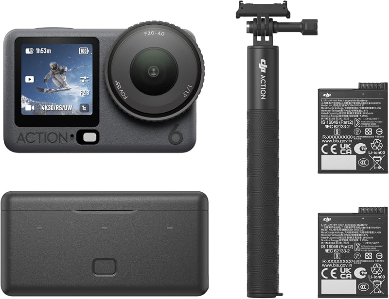 DJI Osmo Action 6 Verbeterde Combo - outlet/retourdeal