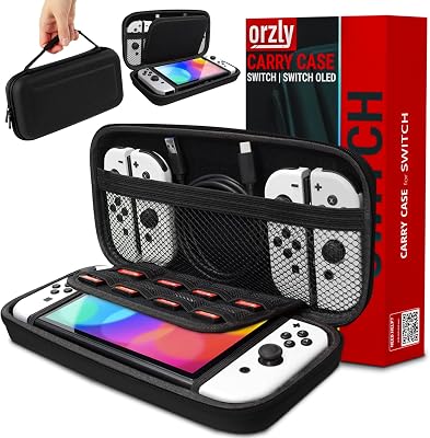 Orzly draagtas compatibel met Nintendo Switch en nieuwe Switch OLED - outlet/retourdeal
