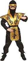 Dress Up America Gouden Ninja Kostuum Set voor Kinderen - outlet/retourdeal