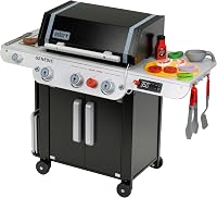 Theo Klein 9445 Weber barbecue Genesis van hout I Incl. inzetstukken - outlet/retourdeal