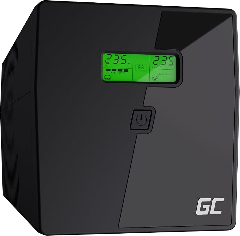 Green Cell UPS Noodstroomvoorziening On-Line Rack RTII 1000VA 700W - outlet/retourdeal