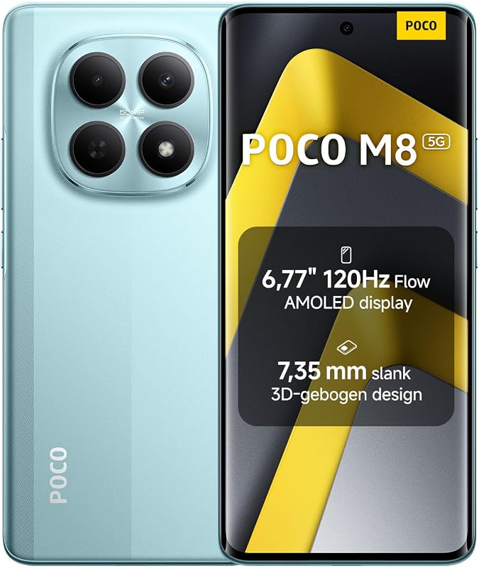 Xiaomi POCO M8 Smartphone 8+512 GB - outlet/retourdeal