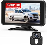AUTO-VOX Draadloze achteruitrijcamera: 5 inch 1080P monitor - outlet/retourdeal