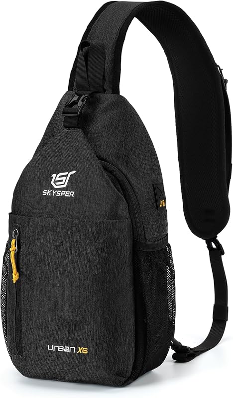 SKYSPER Schoudertas Borsttas Lichtgewicht Sling Bag Klein Crossbody - outlet/retourdeal