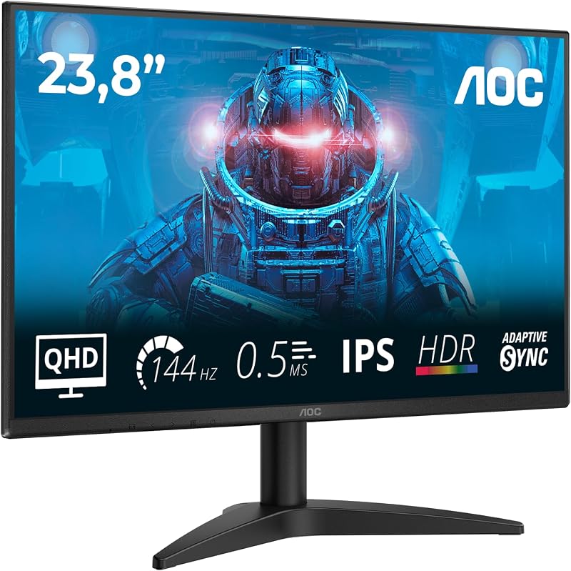 AOC Q24B36X Monitor 23 8 inch WQHD 144Hz - outlet/retourdeal