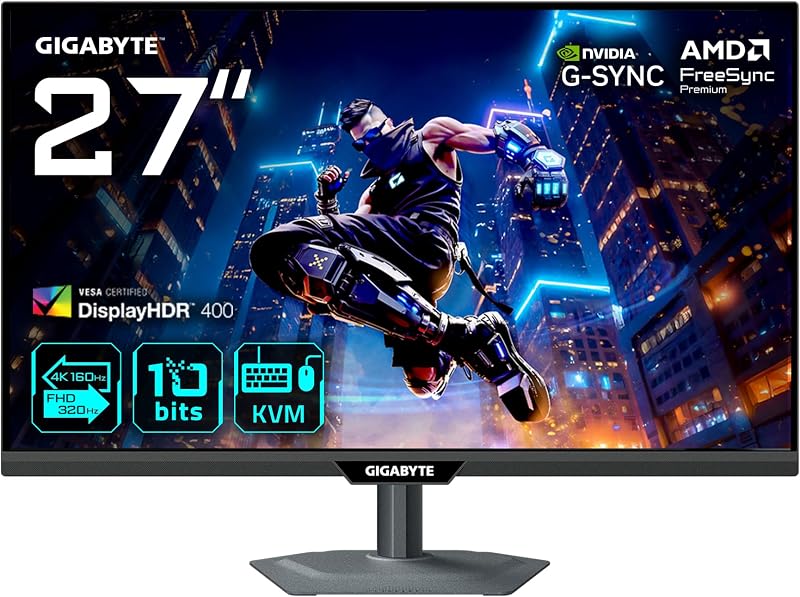 GIGABYTE M27UP Gaming Monitor 27 inch 4K UHD - outlet/retourdeal