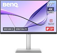 BenQ MA270U 27” 4K 3840 x 2160 monitor voor MacBook Pro/Air - outlet/retourdeal