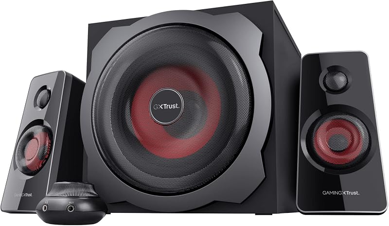 Trust Gaming GXT 38 2.1 Gaming Luidsprekersysteem PC Speakers met - outlet/retourdeal