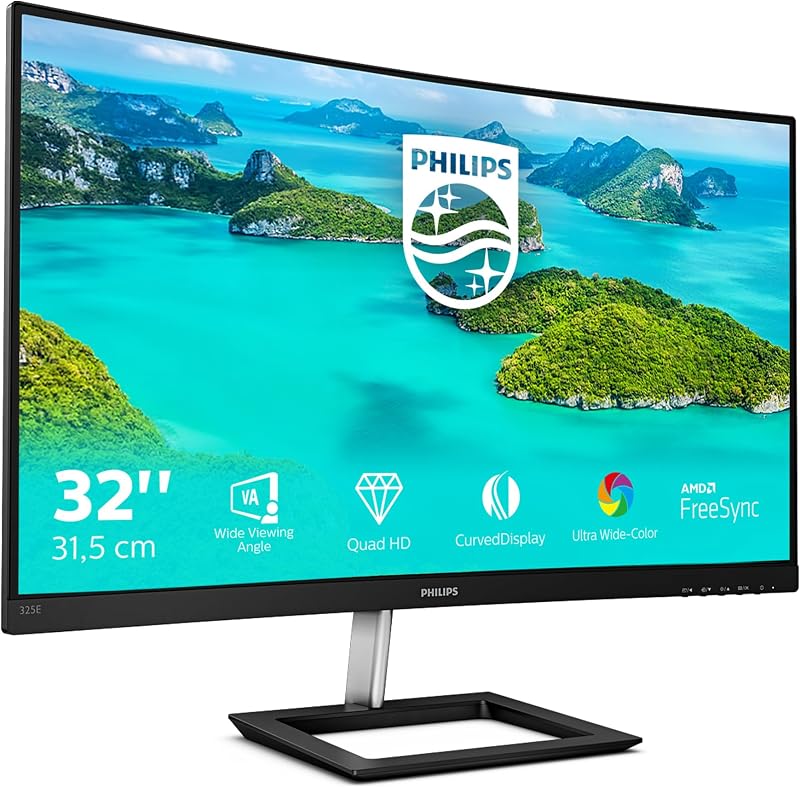 Philips E Line 325E1C/00 computer monitor 80 cm (31.5") 2560 x 1440 - outlet/retourdeal