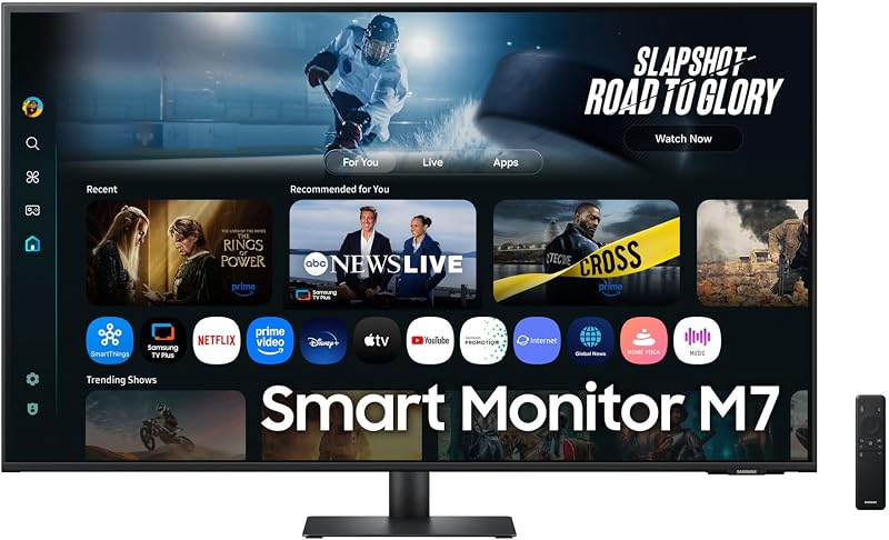 Samsung 43" Smart Monitor (M70F) 4K UHD 60Hz 4ms Vision AI - outlet/retourdeal