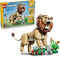 LEGO Creator 3in1 Wilde Dieren: Majestueuze Leeuw Speelgoed - outlet/retourdeal