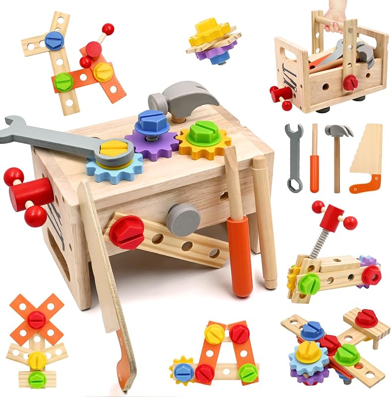 Montessori Houten Gereedschap Spelletjes Kinderen - outlet/retourdeal
