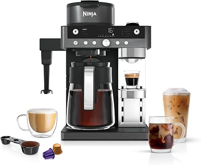 Ninja Prestige 2-in-1 koffiezetapparaat met ingebouwde melkopschuimer - outlet/retourdeal