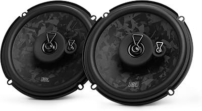 JBL Stage3 Gen2 68MF 6.5 inch 165mm 3-weg autospeaker zonder grille - outlet/retourdeal