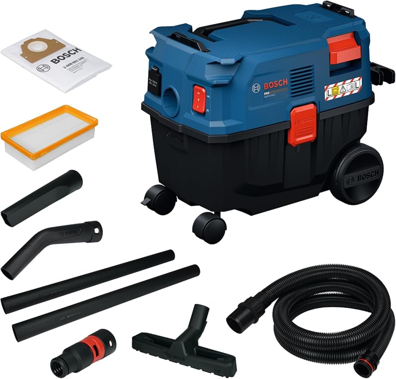 Bosch PRO alleszuiger met snoer GAS12-25LS (kunststof verlengbuizen - outlet/retourdeal