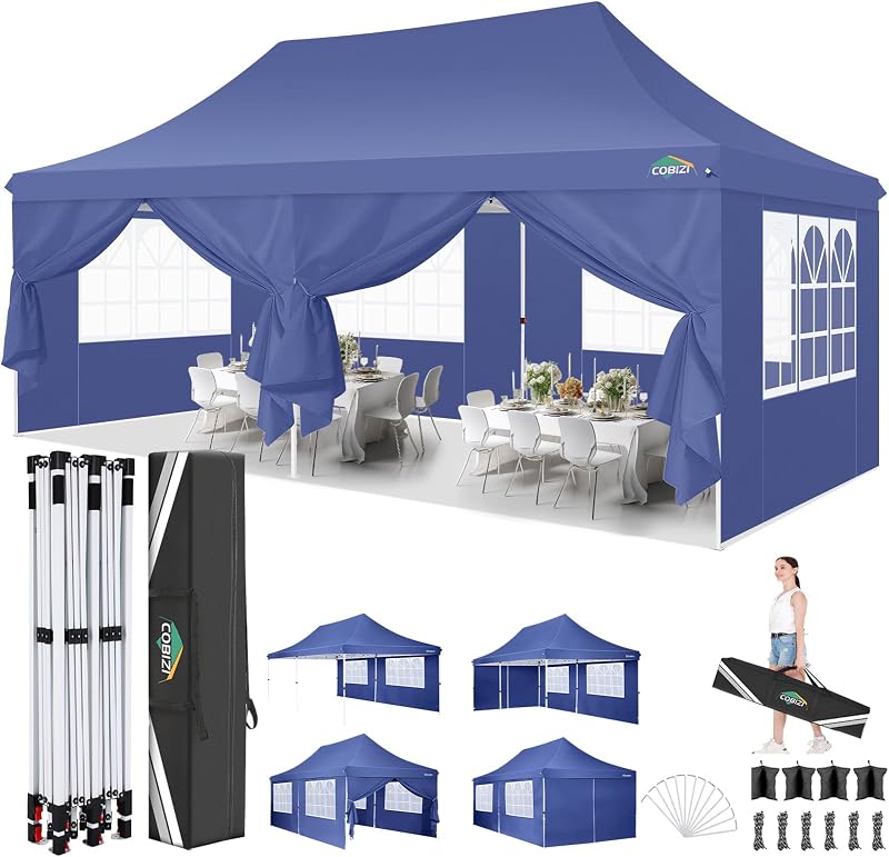 COBIZI Vouwpaviljoen 3 x 6 m - outlet/retourdeal
