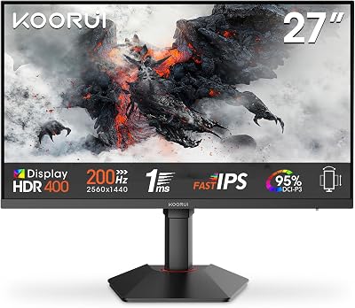 KOORUI G2722P 27 Inch Gaming Monitor - outlet/retourdeal