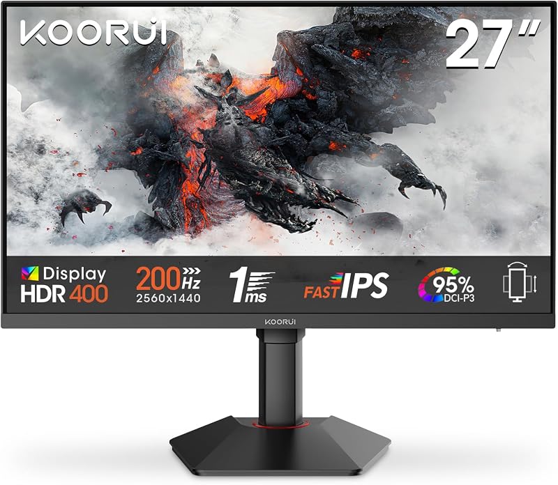 KOORUI G2722P 27 Inch Gaming Monitor - outlet/retourdeal