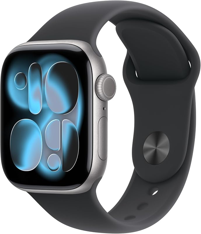 Apple Watch Series 11 GPS 42 mm Smartwatch met kast van spacegrijs - outlet/retourdeal