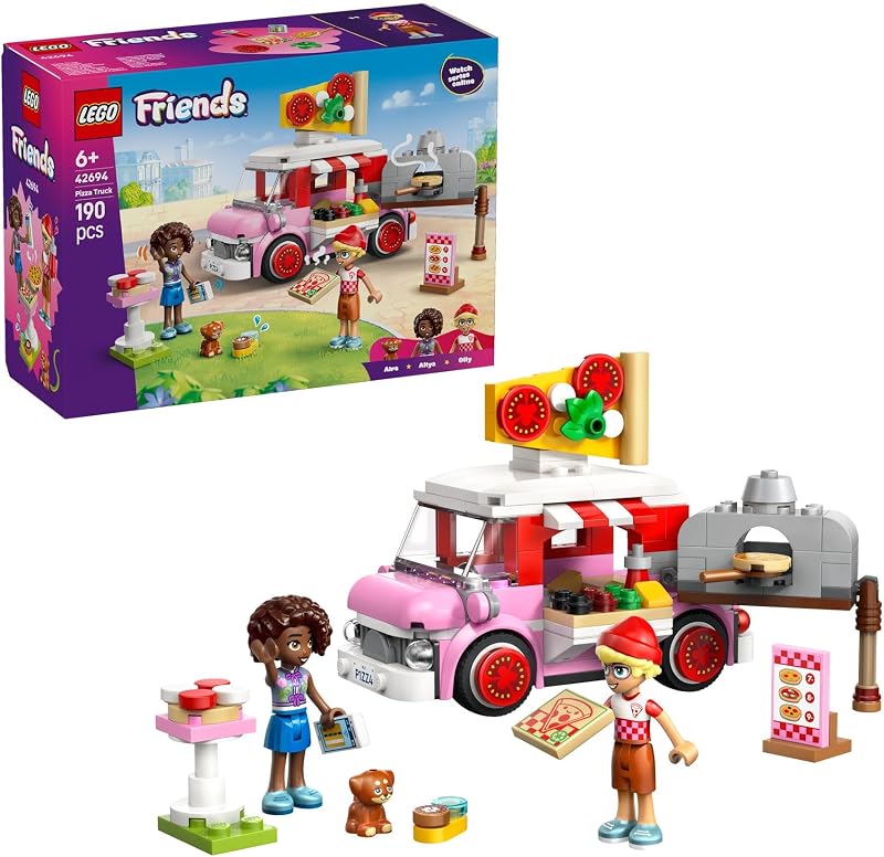 LEGO Friends Pizzatruck Rollenspellen Bouwpakket voor Kinderen vanaf - outlet/retourdeal