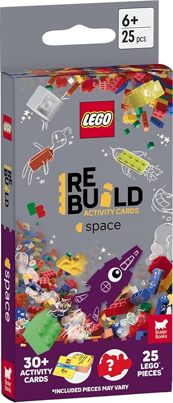 LEGO® Books: ReBuild Activity Cards: Space (with over 30 activity - outlet/retourdeal