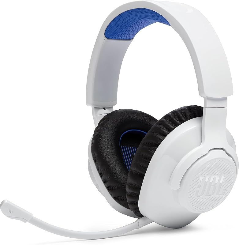 JBL Quantum 360PS draadloze Bluetooth-gamingheadset in wit - outlet/retourdeal