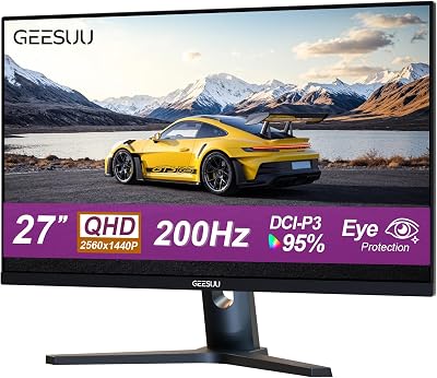 27 Inch Gaming Monitor Computer Monitors 200Hz - outlet/retourdeal