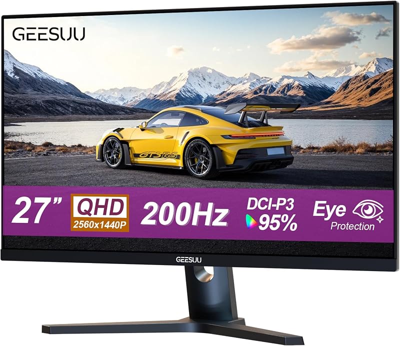 27 Inch Gaming Monitor Computer Monitors 200Hz - outlet/retourdeal
