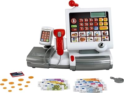 Theo Klein 9356 Speelgoedkassa I Met rekenfunctie en betaalterminal I - outlet/retourdeal