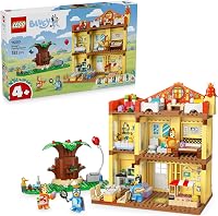 LEGO Bluey: Huis van Bluey en haar Familie Speelgoed voor 4 Jaar en - outlet/retourdeal