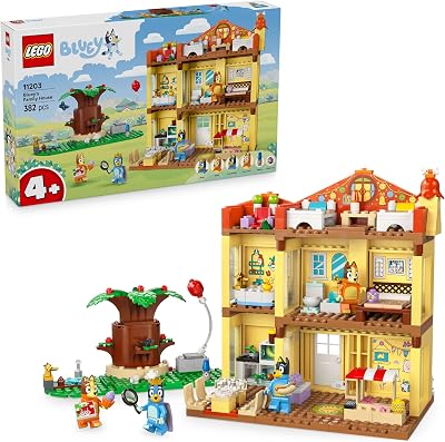 LEGO Bluey: Huis van Bluey en haar Familie Speelgoed voor 4 Jaar en - outlet/retourdeal