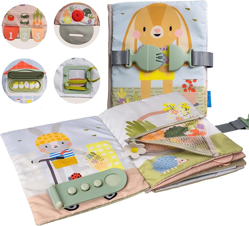 Taf Toys Montessori speelgoed voor 1/2/3 jaar oud activiteitenboek - outlet/retourdeal