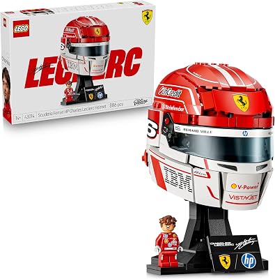 LEGO Editions Scuderia Ferrari HP Charles Leclerc Helmet - outlet/retourdeal