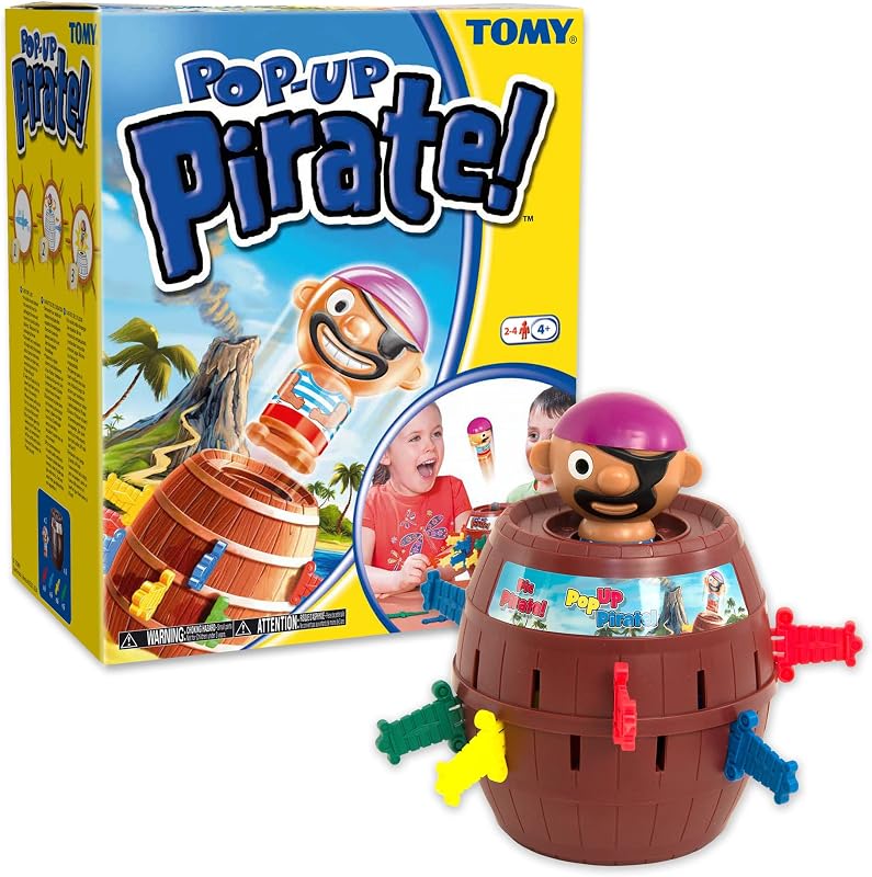 TOMY Pop Up Pirate Classic Children's Action Board Game - outlet/retourdeal