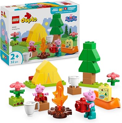 LEGO DUPLO Peppa Big Kampeertrip Montessori Speelgoed voor 2 jaar en - outlet/retourdeal