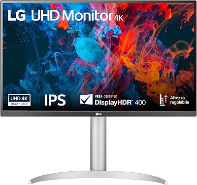 LG 27UP650K-W 27' UltraFine(TM) UHD 4K IPS Monitor - outlet/retourdeal