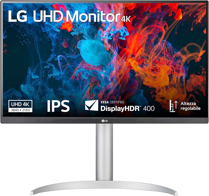 LG 27UP650K-W 27' UltraFine(TM) UHD 4K IPS Monitor - outlet/retourdeal