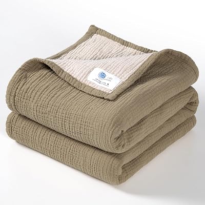 Lulu moon Mousseline babydeken - outlet/retourdeal