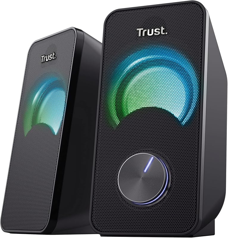 Trust Arys Compacte Luidsprekerset 2.0 met RGB LED-verlichting - outlet/retourdeal
