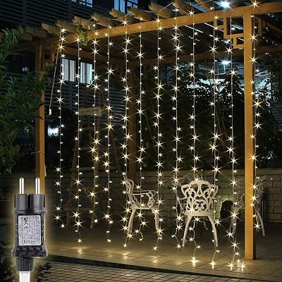 SALCAR Led-lichtgordijn voor buiten - outlet/retourdeal