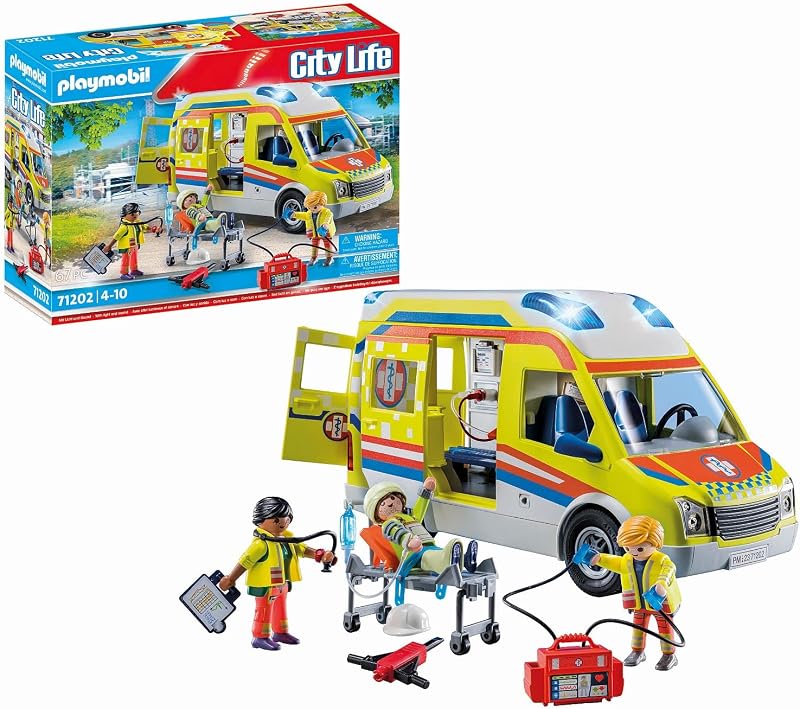 Playmobil 71202 City Life Ambulance met licht en geluid - outlet/retourdeal