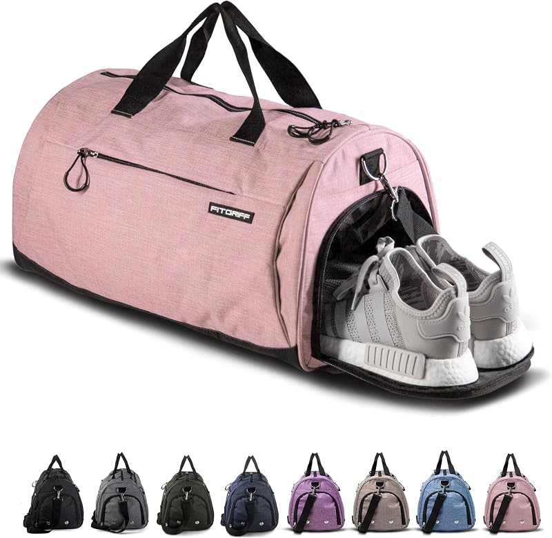 Fitgriff® Sporttas & Reistas V1 met Schoenenvak en Natvak - outlet/retourdeal