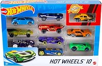 Hot Wheels Set van 10 1:64 schaalmodel speelgoedvrachtwagens en - outlet/retourdeal