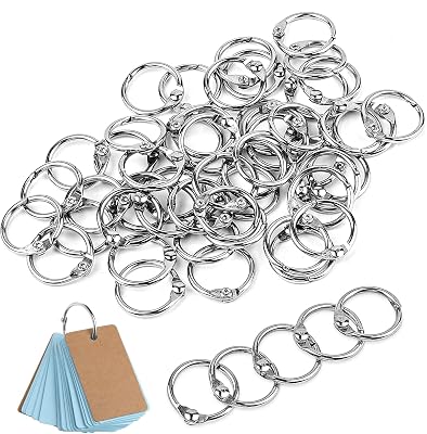 50 stuks metalen boekringen - outlet/retourdeal