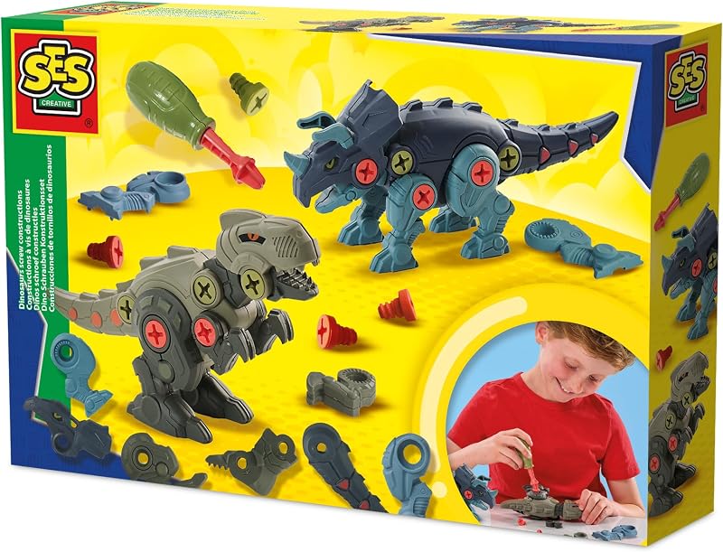 SES Creative 14291 dino-schroefconstructies - outlet/retourdeal